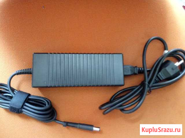 Блок питания для ноутбука HP, со штекером 7,4x5,0 Железнодорожный - изображение 1