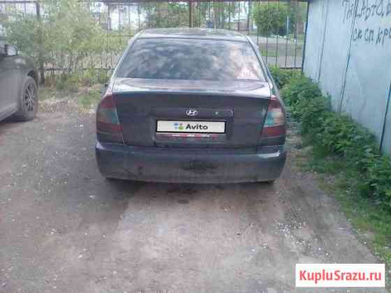 Hyundai Accent 1.6 МТ, 2008, седан Серов