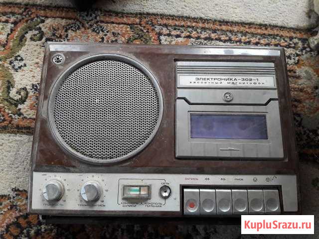 Кассетный магнитофон СССР электроника 302-1 Сергиев Посад - изображение 1