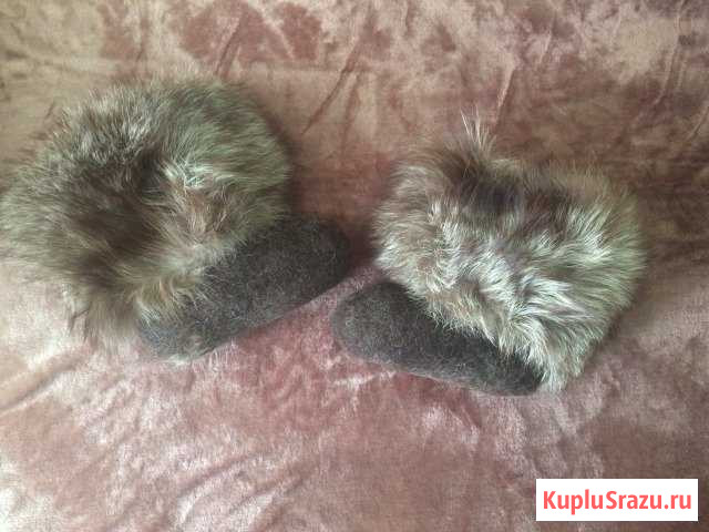 Натуральные валенки с мехом Сергиев Посад - изображение 1