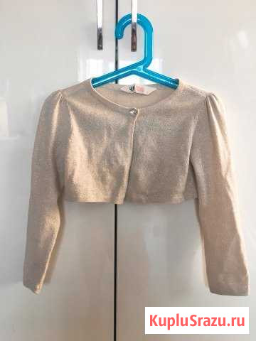 Болеро с люрексом H&M 2-4г Щёлково - изображение 1