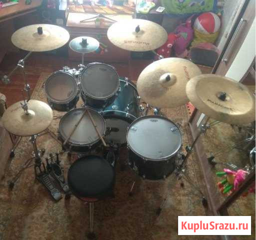 Барабанная установка tama SilverStar Краснодар - изображение 1