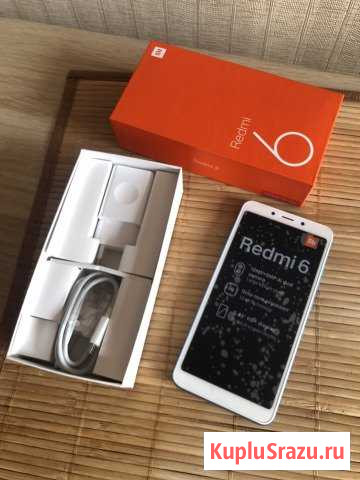 Xiaomi Redmi 6 3Gb+32Gb Blue Челябинск - изображение 1