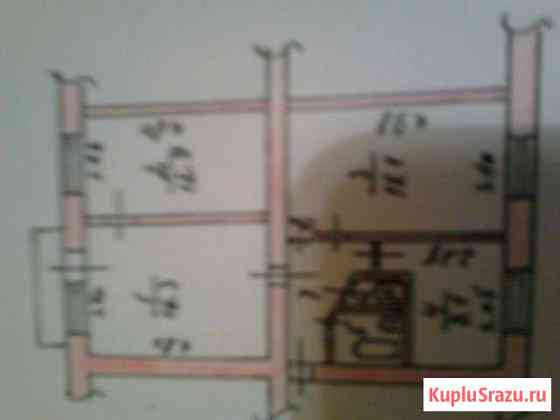 3-к квартира, 59 кв.м., 3/5 эт. Лиски