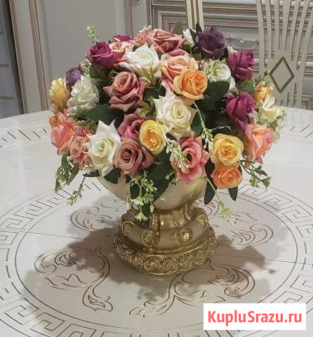 Букет с вазай Хасавюрт - изображение 1