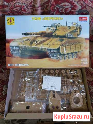303531 Моделист 1/35 Меркава (перепак academy) Братск - изображение 1