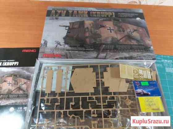 TS-017 Meng 1/35 german A7V tank Братск
