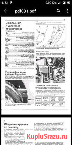 Руководство SsangYong Istana Братск - изображение 1