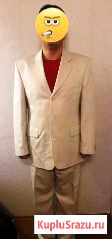 Мужской костюм, бежевый bremer Мурманск - изображение 1