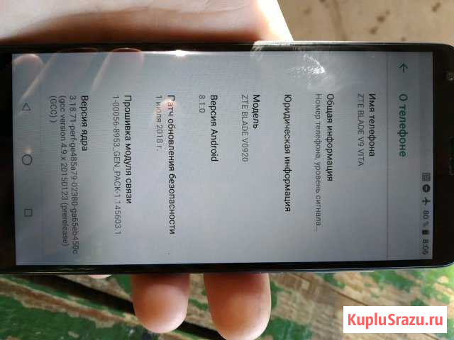 ZTE Blade V9 vita Еланский - изображение 1