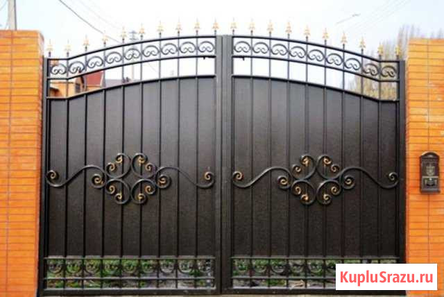 Кованые ворота Троицк - изображение 1