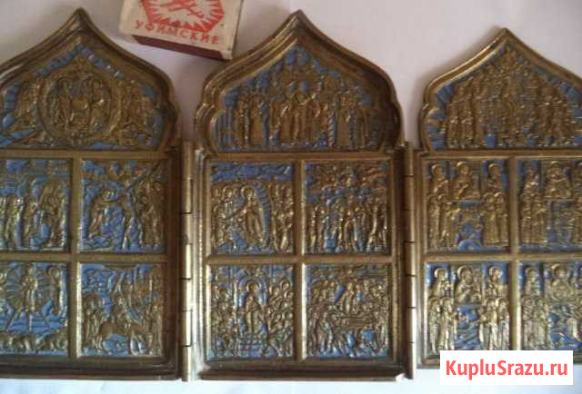 Бронза - иконки, складни, кресты Златоуст - изображение 1
