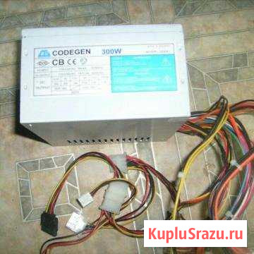 Блок питания 300 Вт 20 pin + 4 pin Магнитогорск - изображение 1