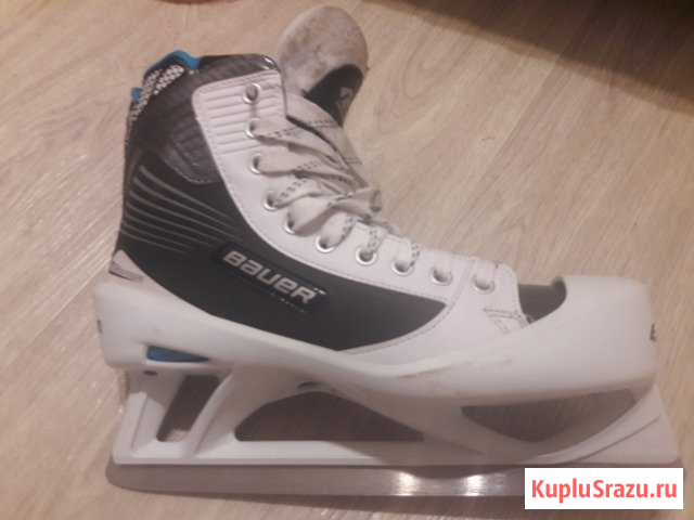 Вратарские коньки bauer Reactor 2000 JR Благовещенск - изображение 1