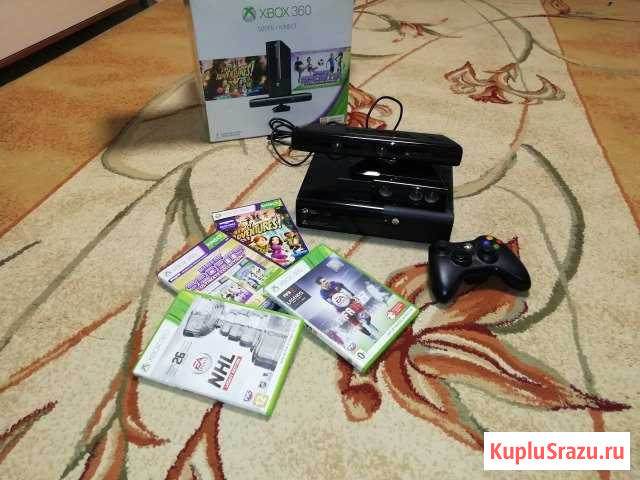 Xbox 360 + kinect + 500Гб + 4 игры Агрыз - изображение 1