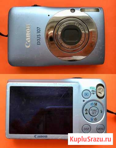 Фотоаппарат Canon Ixus 107 Северодвинск - изображение 1