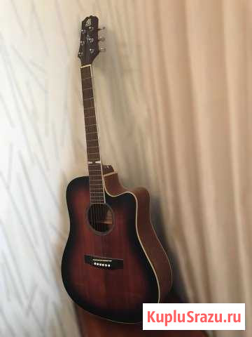 Гитара электроакустическая Madeira HW-750EA BR Октябрьский - изображение 1