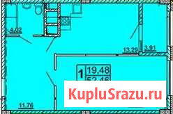 1-к квартира, 52.5 кв.м., 7/18 эт. Белгород - изображение 1