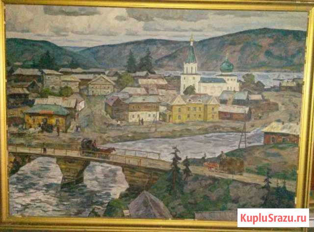 Картина Старый г. Кола Мурманск - изображение 1