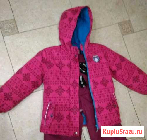 Зимний костюм gusti 128(+6) Новосибирск - изображение 1