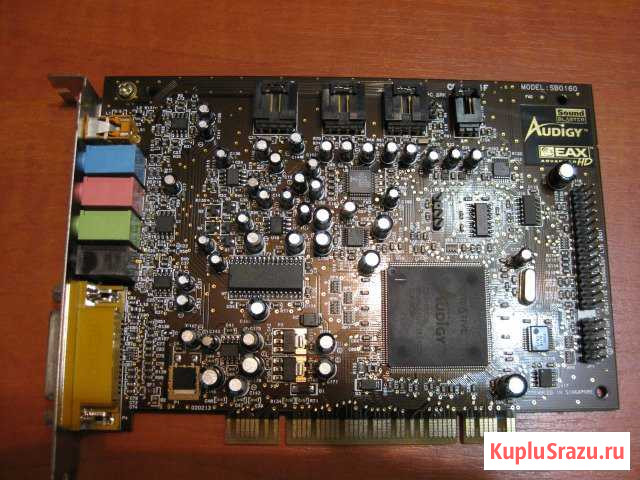 Звуковая карта Creative Sound Blaster Audigy Жигулевск - изображение 1
