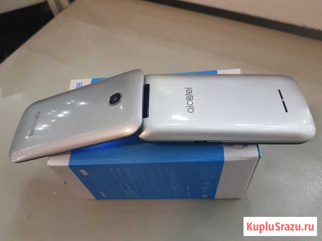Раскладушка Alcatel OT-2051D Silver/Black Новосибирск - изображение 1