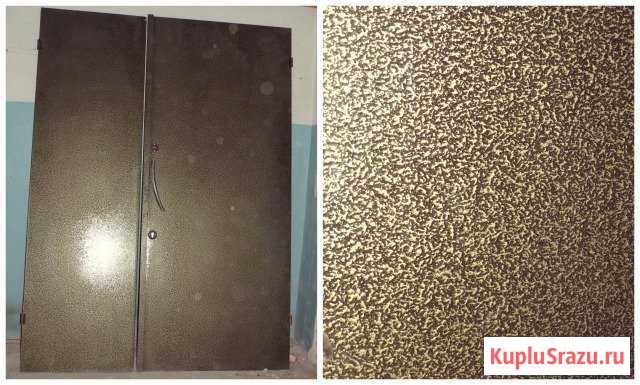 Парадные-входные металлические двустворчатые двери Калач-на-Дону - изображение 1
