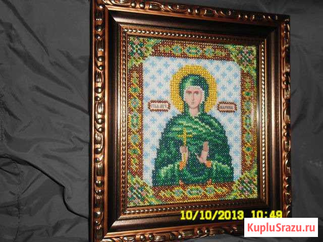 Вышью иконы бисером Новосибирск - изображение 1