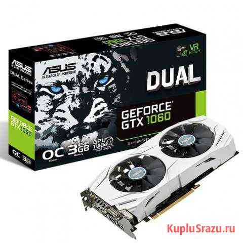Видеокарта Asus GeForce GTX 1060 3GB Губкин