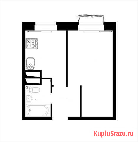 1-к квартира, 30 кв.м., 3/5 эт. Юрьев-Польский - изображение 1