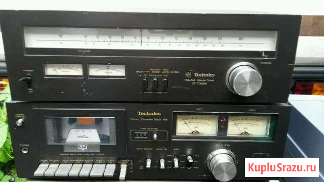 Technics тюнер и дека Калининград - изображение 1