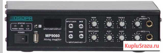 Продам микшер усилитель dsppa MP-9060 Калининград - изображение 1