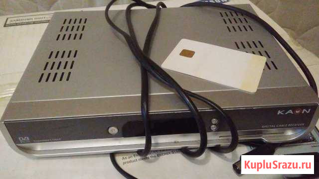 Цифровой кабельный DVB ресивер kaon KCF-H220SCO Обнинск - изображение 1