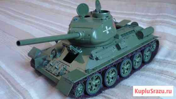 Модель танка Т-34 от Eaglemoss Курск