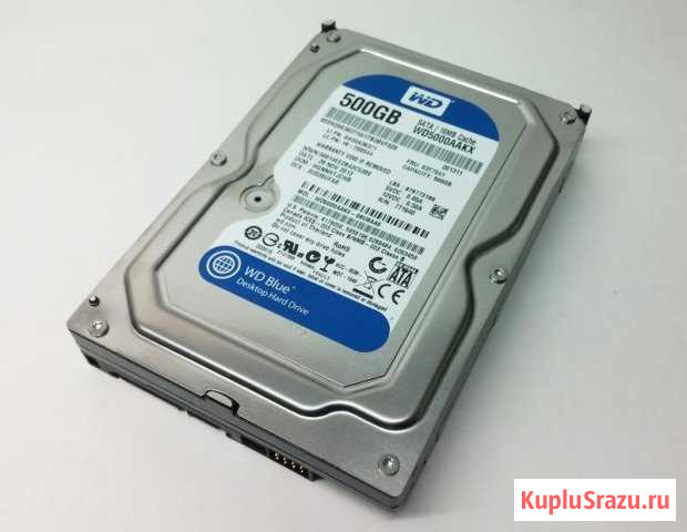 Western digital blue 500 gb/wd5000aakx Нерюнгри - изображение 1