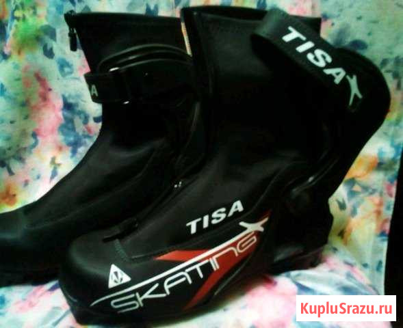 Ботинки лыжные Tisa skating Мурманск - изображение 1