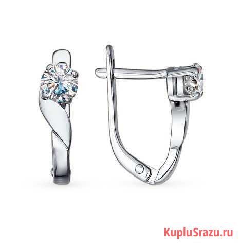 Серебряные серьги новые Псков - изображение 1
