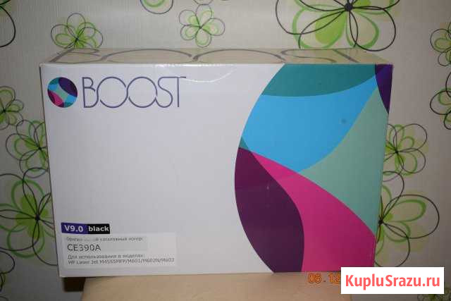 Тонер картридж boost CE390A Ессентуки - изображение 1