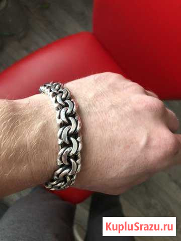Серебряный браслет Омутнинск - изображение 1