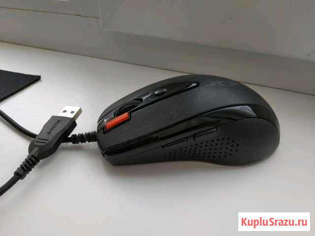 Мышь игровая A4tech x-710bk Вольск - изображение 1