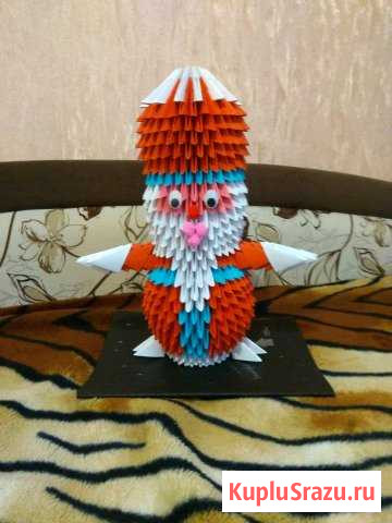 Оригами Дед Мороз Сыктывкар - изображение 1