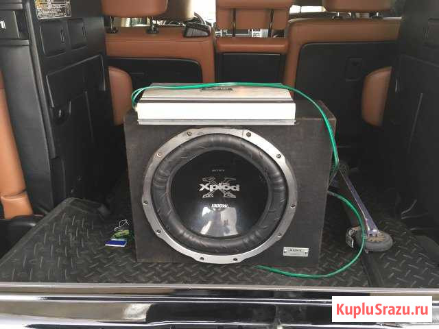 Сабвуфер Sony Xplod 1300watts и моноблок MAC mpx m Соликамск - изображение 1