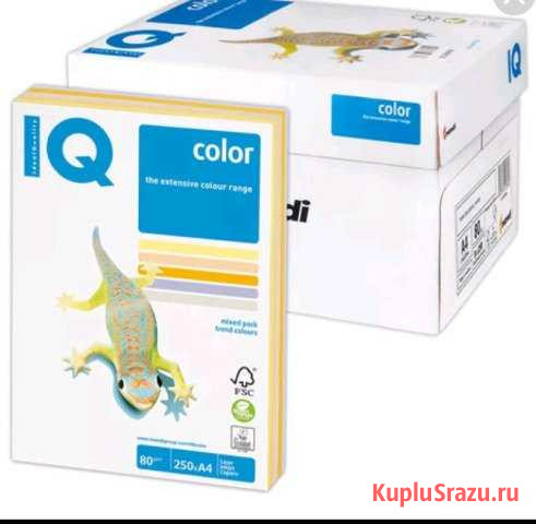 Бумага а4 iq color the extensive colour range Самара - изображение 1