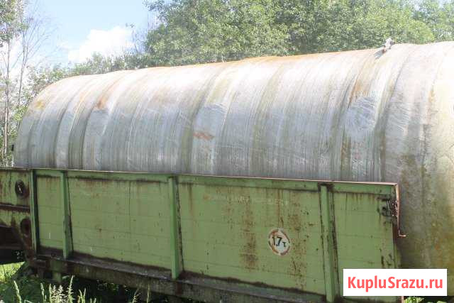 Продам пластиковую бочку 8 кубов (8тыс.литров) Демидов - изображение 1