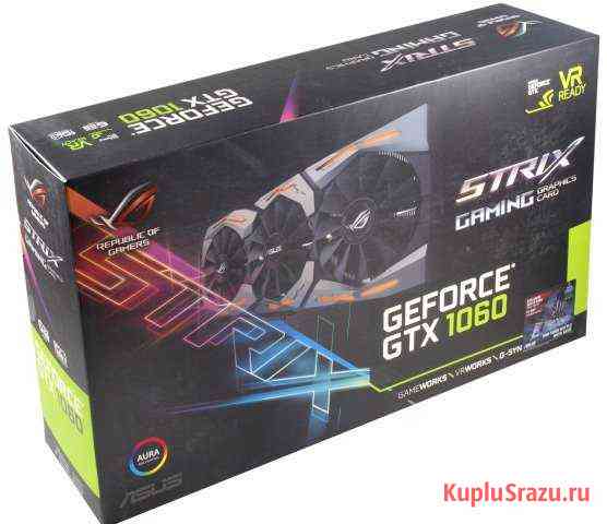 Asus GeForce GTX 1060 6GB gddr5 strix Смоленск