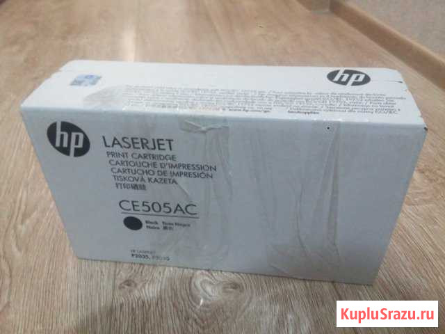 Картридж HP CE505AC Иноземцево кп - изображение 1