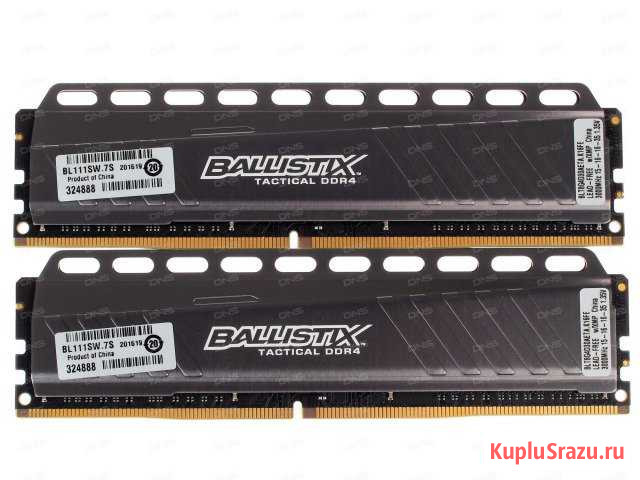 DDR4 2x8Gb 3000MHz Crucial Ballistix Tactical 16Gb Сарапул - изображение 1