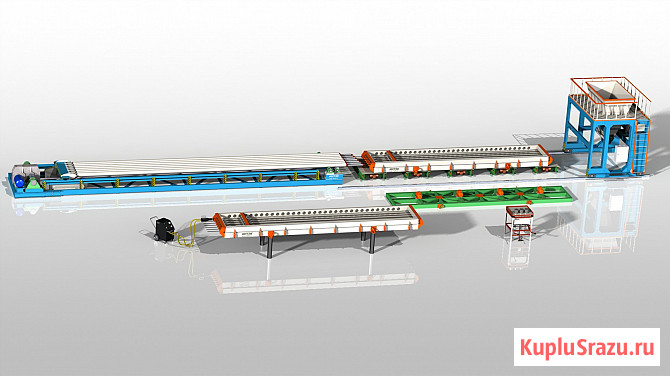 Линия по производству пустотных плит ПК Волгоград - изображение 1
