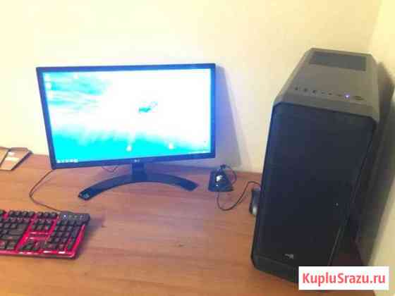 Мощный Игровой пк с gtx1070 + монитор Электросталь