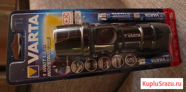 Фонарь Varta 18700 1 LED новый Раменское - изображение 1